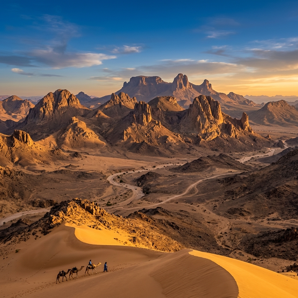 الهقار - تمنراست سحر الصحراء الكبرى