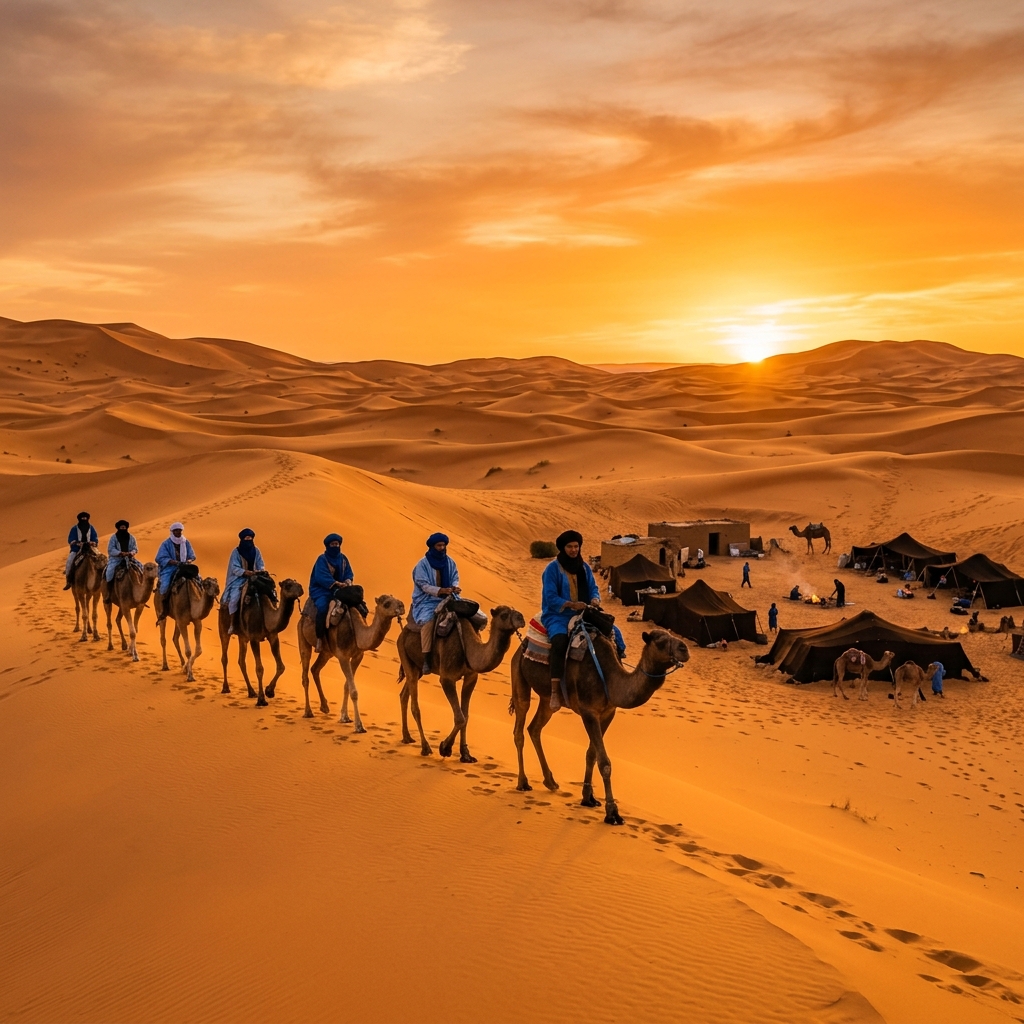 مغامرة في الصحراء
